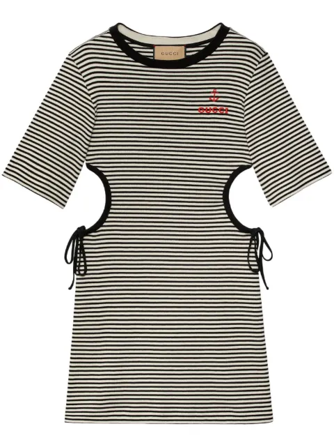 Gucci stripe-print T-shirt dress