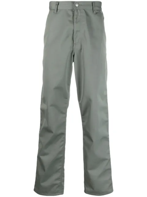 Carhartt WIP logo-patch straight-leg trousers