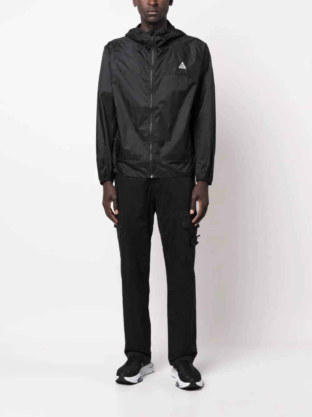 Nike logo-embroidered windbreaker | Hooded Jackets | Image 2