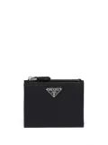Prada triangle-logo Saffiano leather wallet - Black