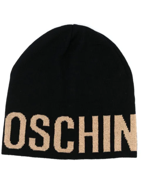 Moschino boina con logo estampado