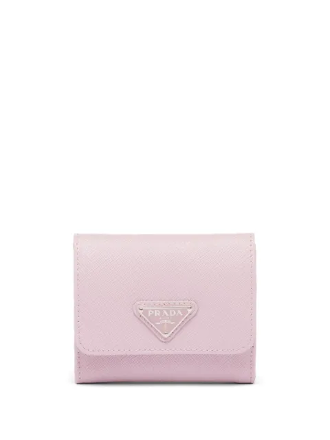 Prada cartera Saffiano con logo triangular