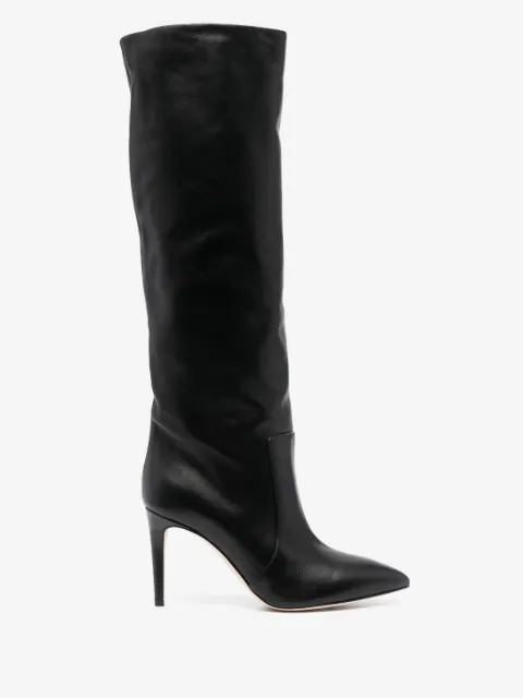 Paris Texas Stiletto 85mm leather boots