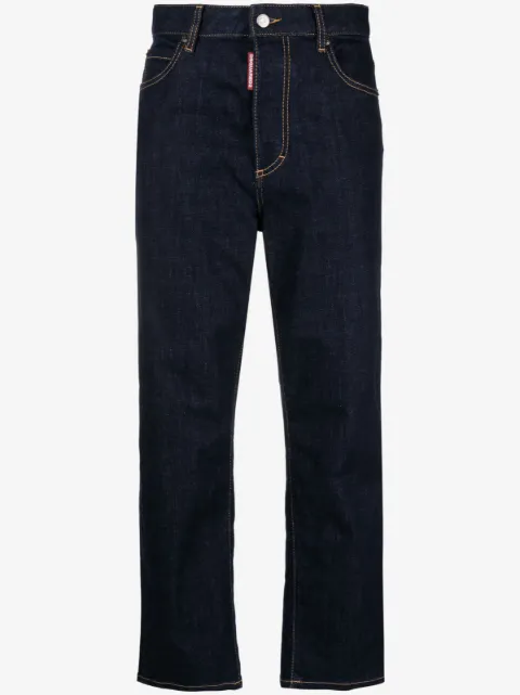DSQUARED2 dark rinse wash boston jeans
