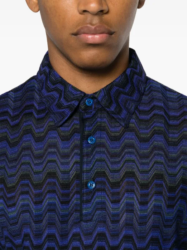 Missoni long sleeve polo sale