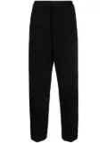 Missoni chevron-knit straight-leg trousers - Black
