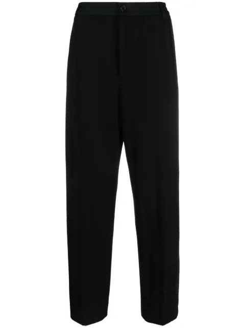 Missoni chevron-knit straight-leg trousers
