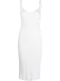 Missoni sequin-embellished ribbed dress - White
