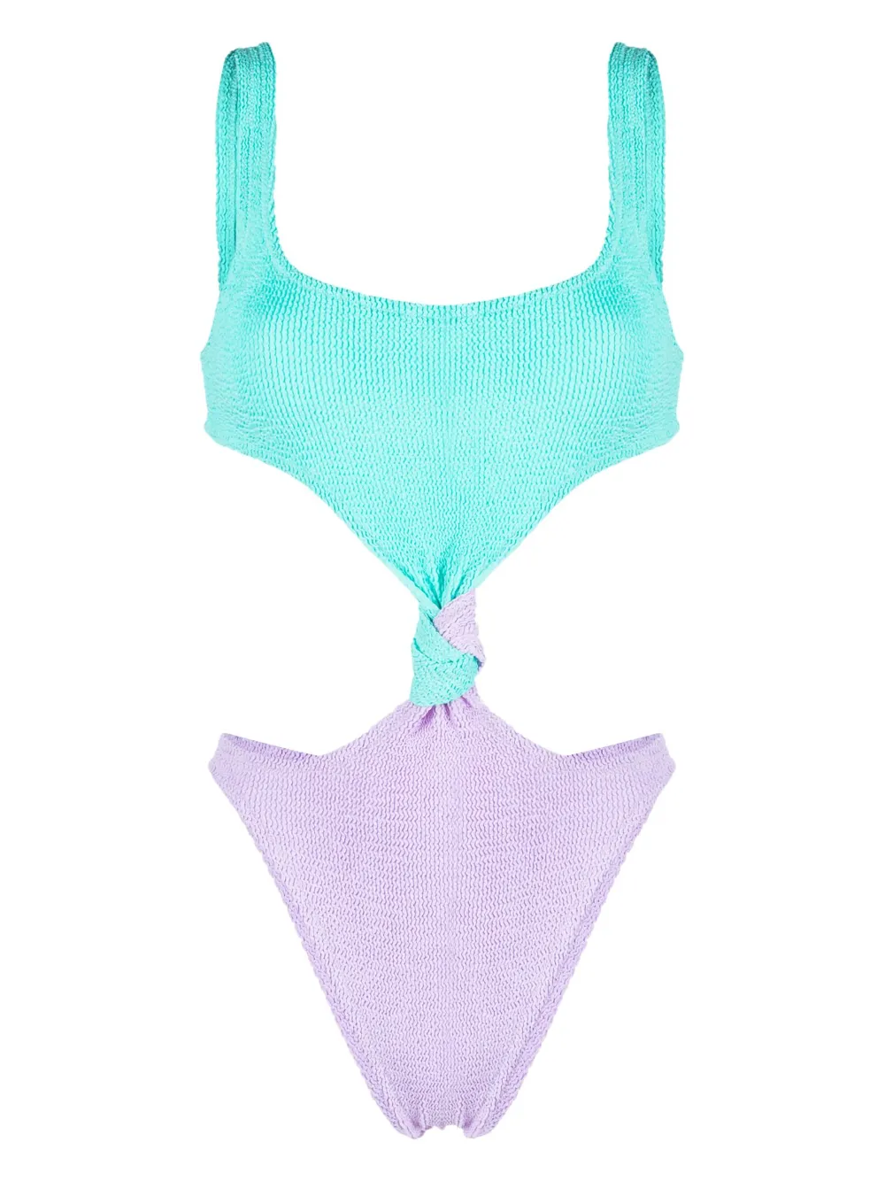 MC2 Saint Barth cut-out crinkled swimsuit