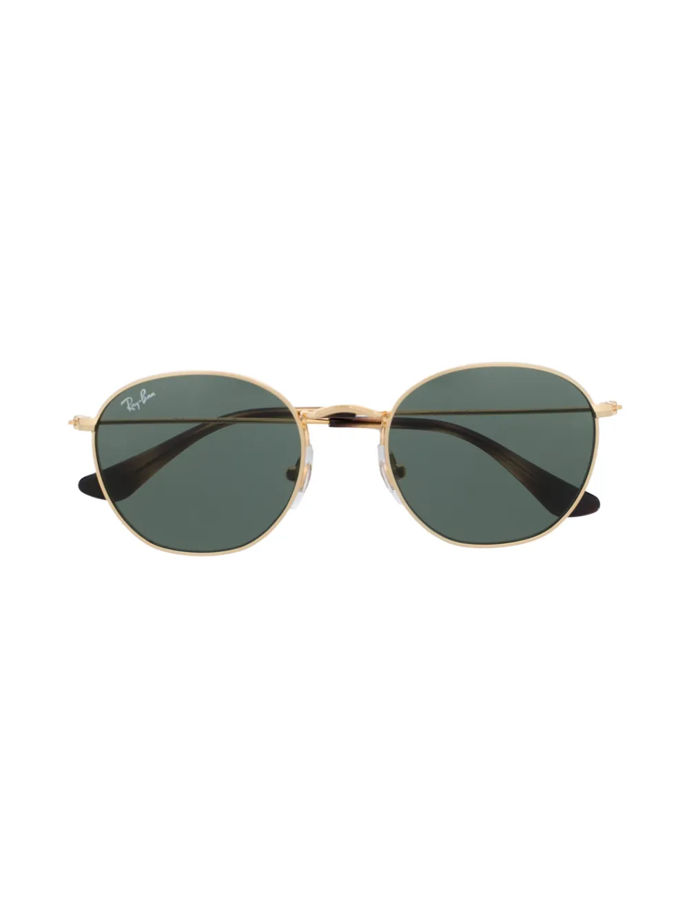RAY-BAN JUNIOR Rob ラウンドフレーム サングラス - ゴールドトーン RAY-BAN JUNIOR Rob ラウンドフレーム サングラス - ゴールドトーン