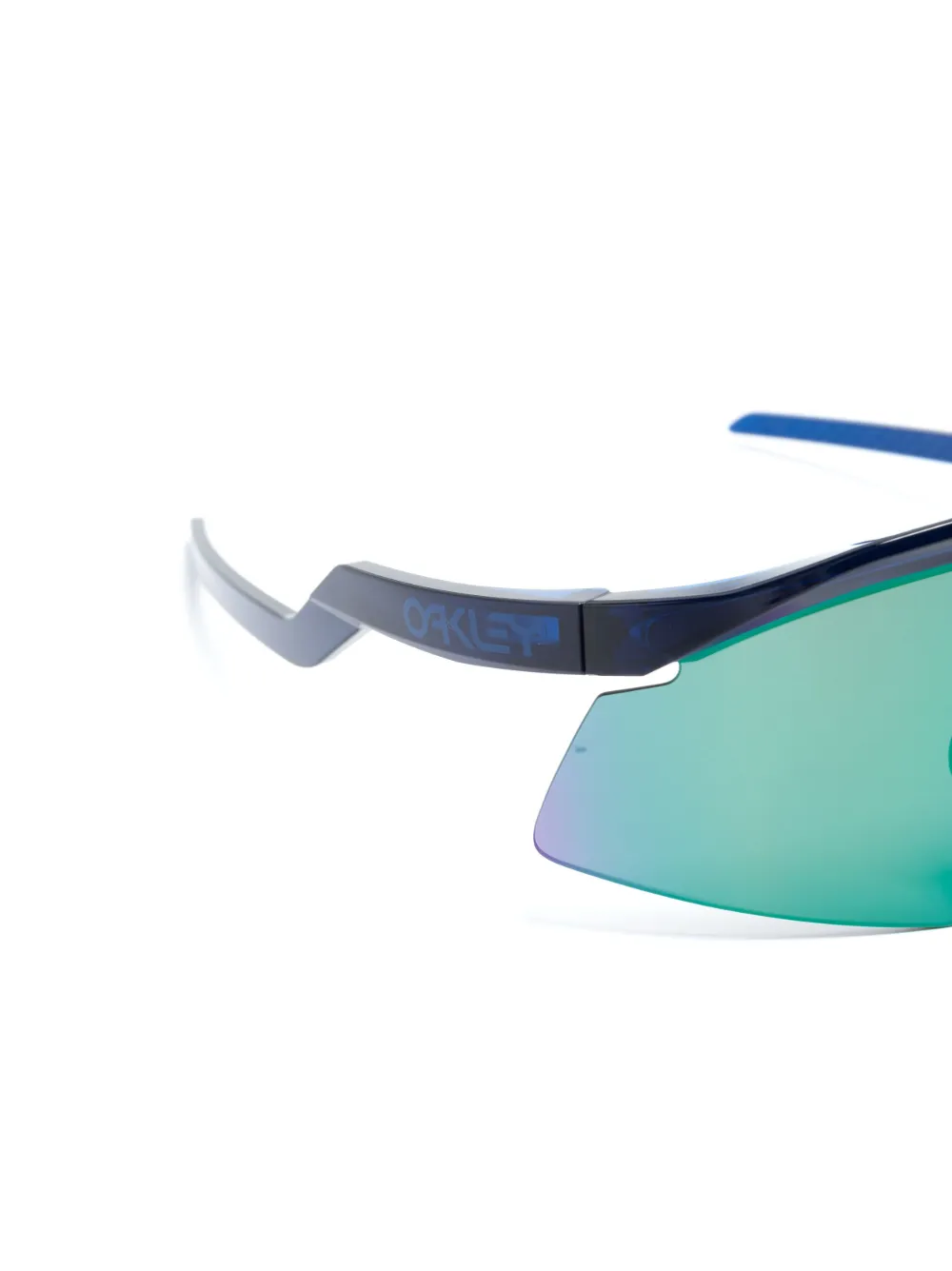 Oakley logo-print blue-tinted Sunglasses - Farfetch