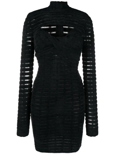 Genny Iconic cut-out minidress