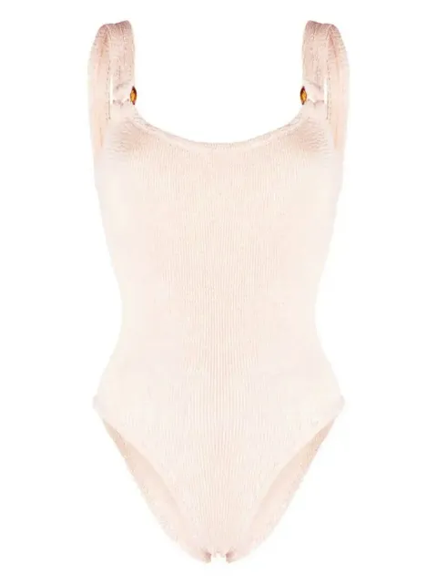 Hunza G Domino ribbed one-piece
