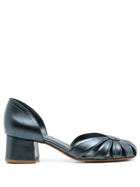 Sarah Chofakian Marjorie 40mm round-toe pumps