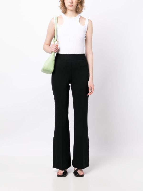 SPANX high-rise Flared Trousers - Farfetch