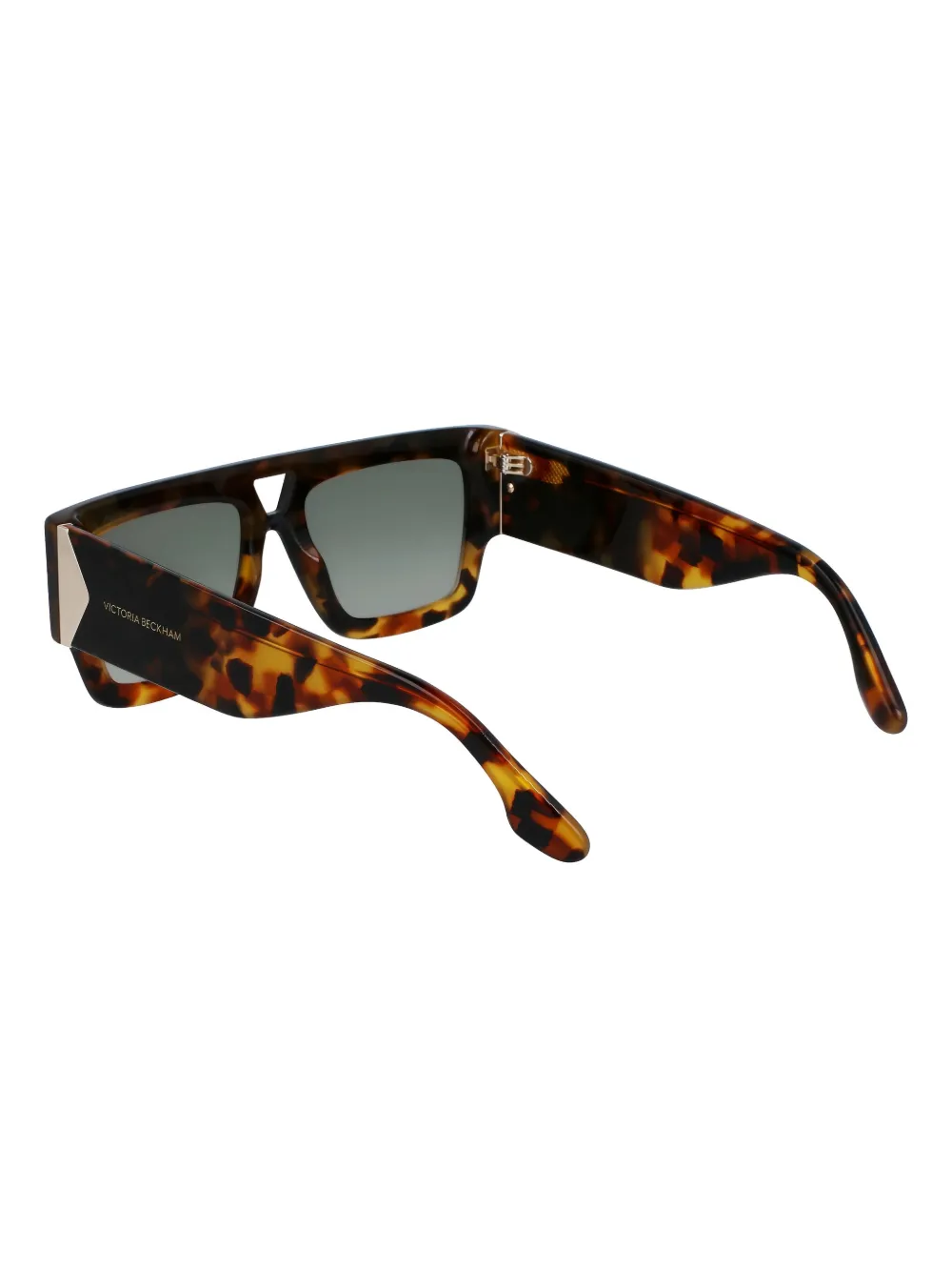 Victoria Beckham Eyewear Zonnebril met vierkant montuur Bruin