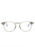 TOM FORD Eyewear pantos-frame clear glasses - Neutrals