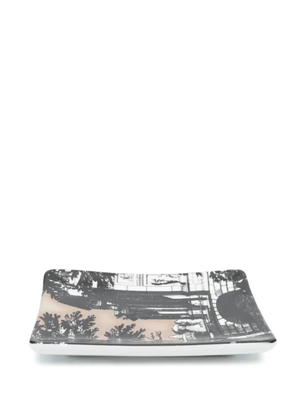 Fornasetti Giardino Settecentesco アッシュトレイ | ブラック