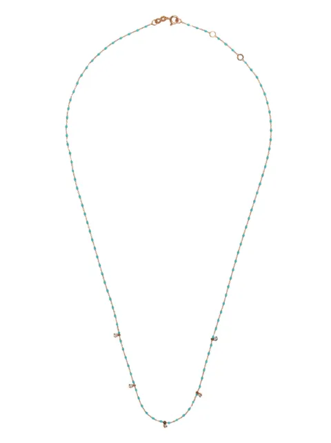 Gigi Clozeau колье Mini Gigi из желтого золота с бриллиантами