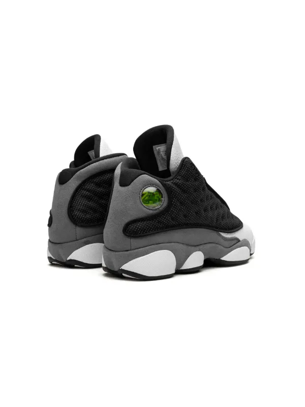 Black lime green jordan 13 hotsell