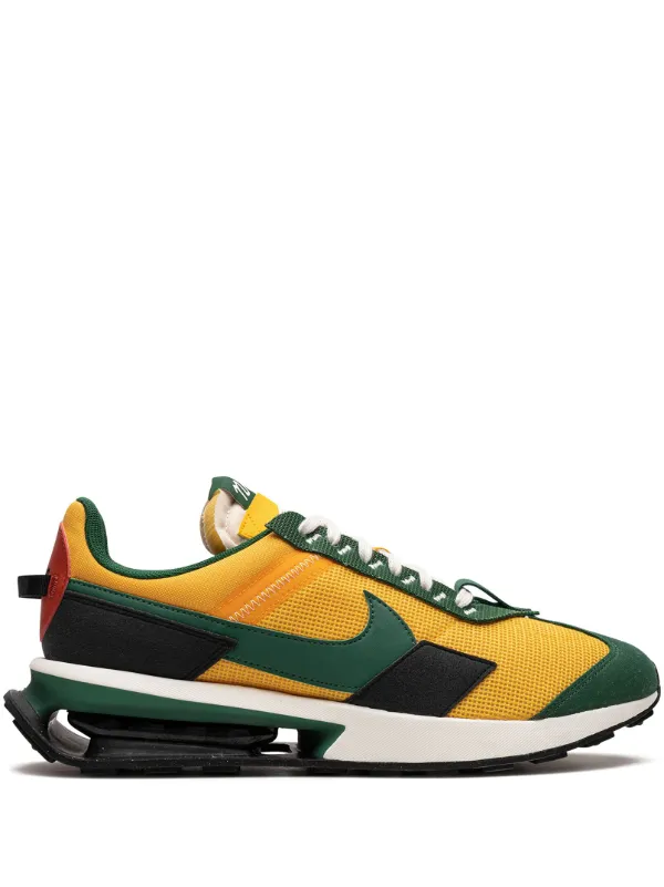 Yellow green nike shoes top