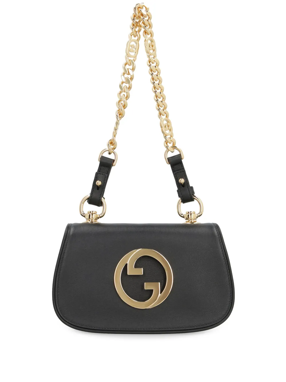 Gucci Mini Blondie Shoulder Bag | Black | FARFETCH