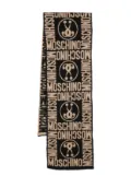 Moschino Question Mark knitted scarf - Black