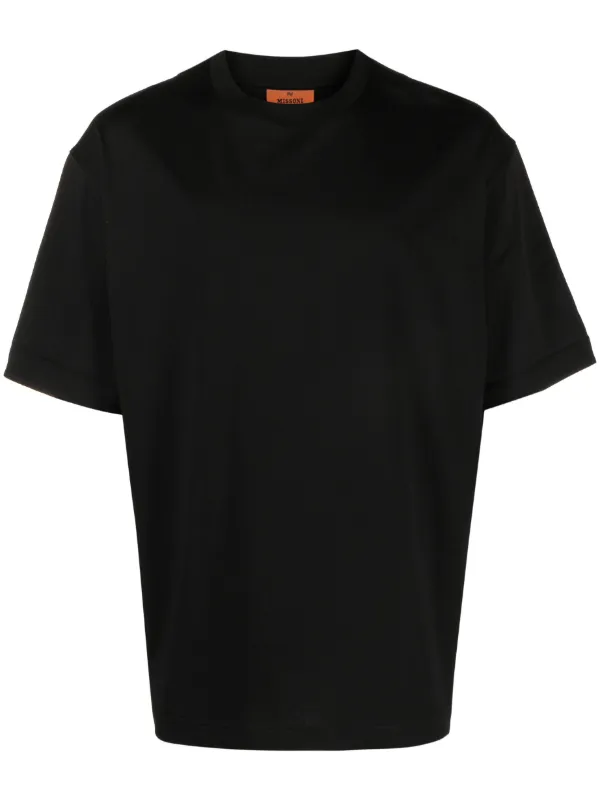 Missoni zigzag trim Cotton T shirt Farfetch