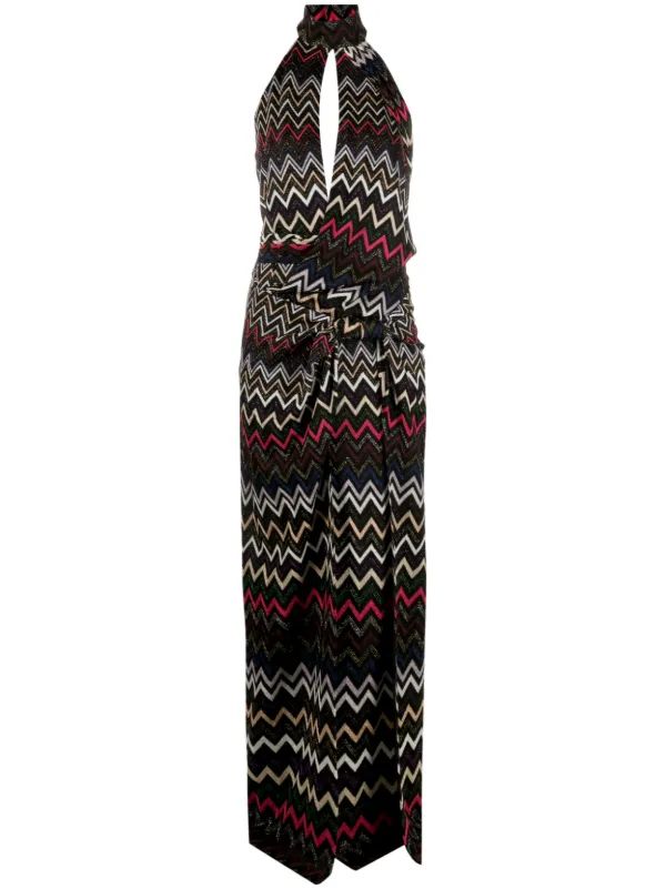 Missoni halter 2025 neck dress