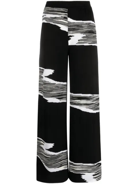 Missoni Weite Hose mit Slub-Print