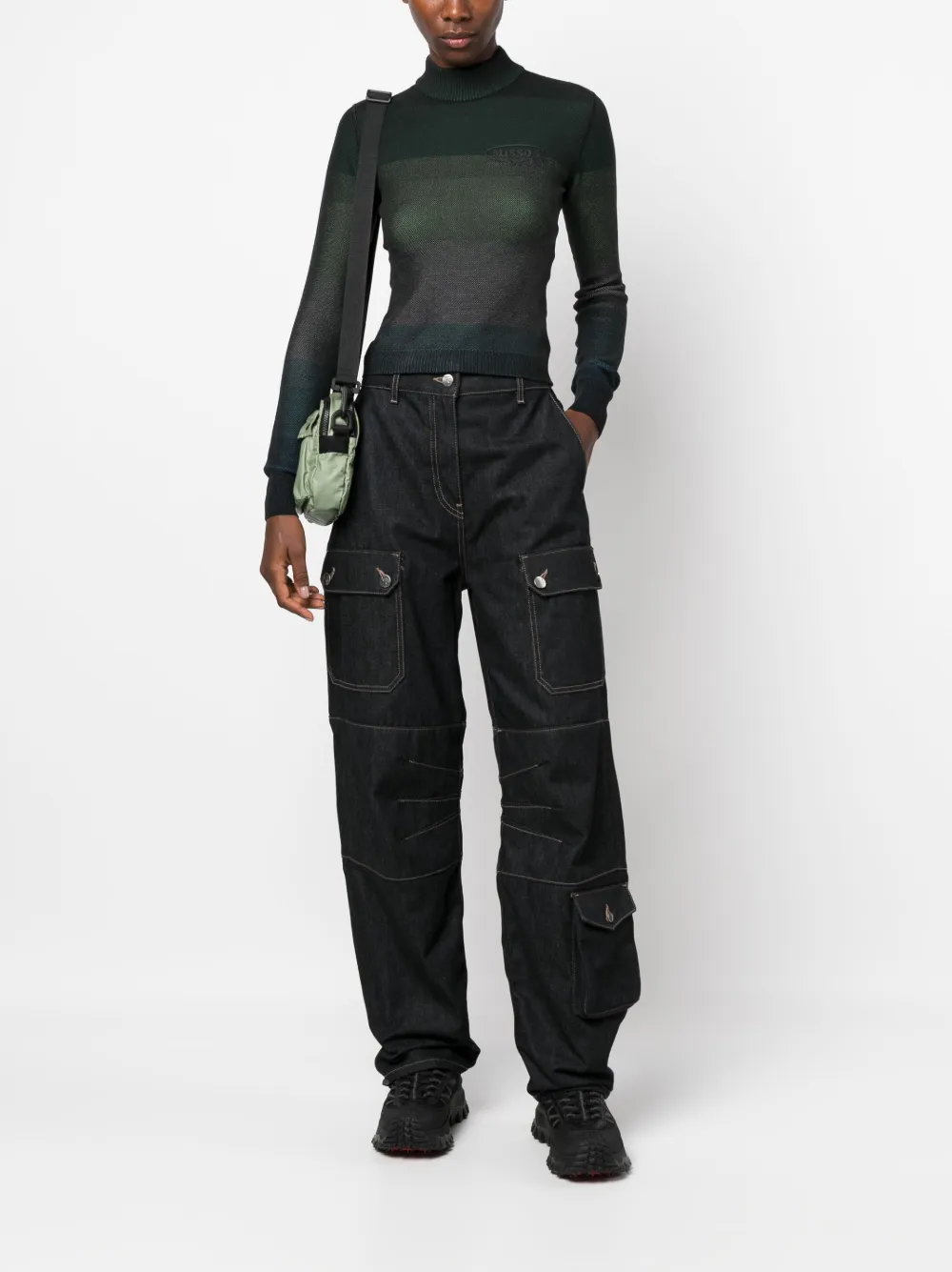 Missoni Trui met logo - Zwart