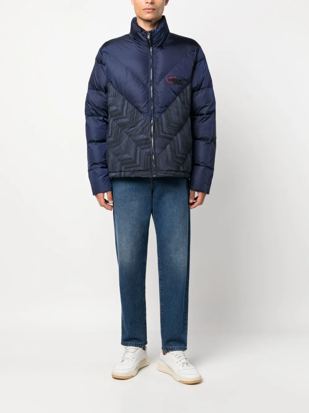 Missoni Jack met geborduurd logo - Blauw
