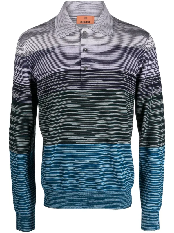 Missoni long sleeve polo new arrivals