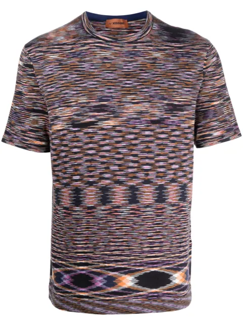 Missoni stripe-print short-sleeved T-shirt