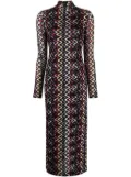 Missoni zigzag-pattern maxi dress - Black