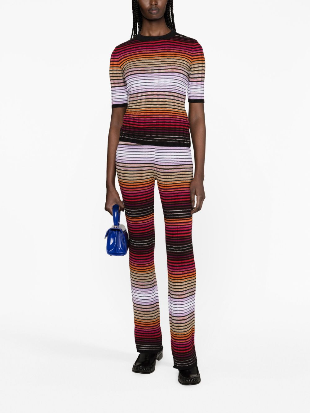 Missoni Flared broek - Zwart