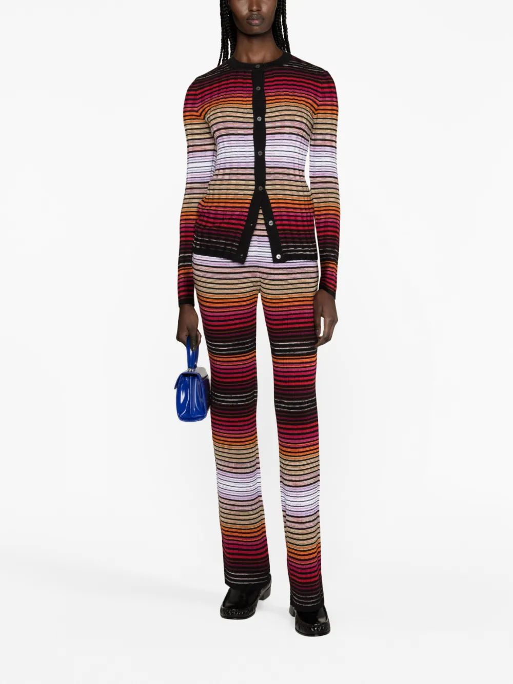 Missoni Gestreept vest - Zwart