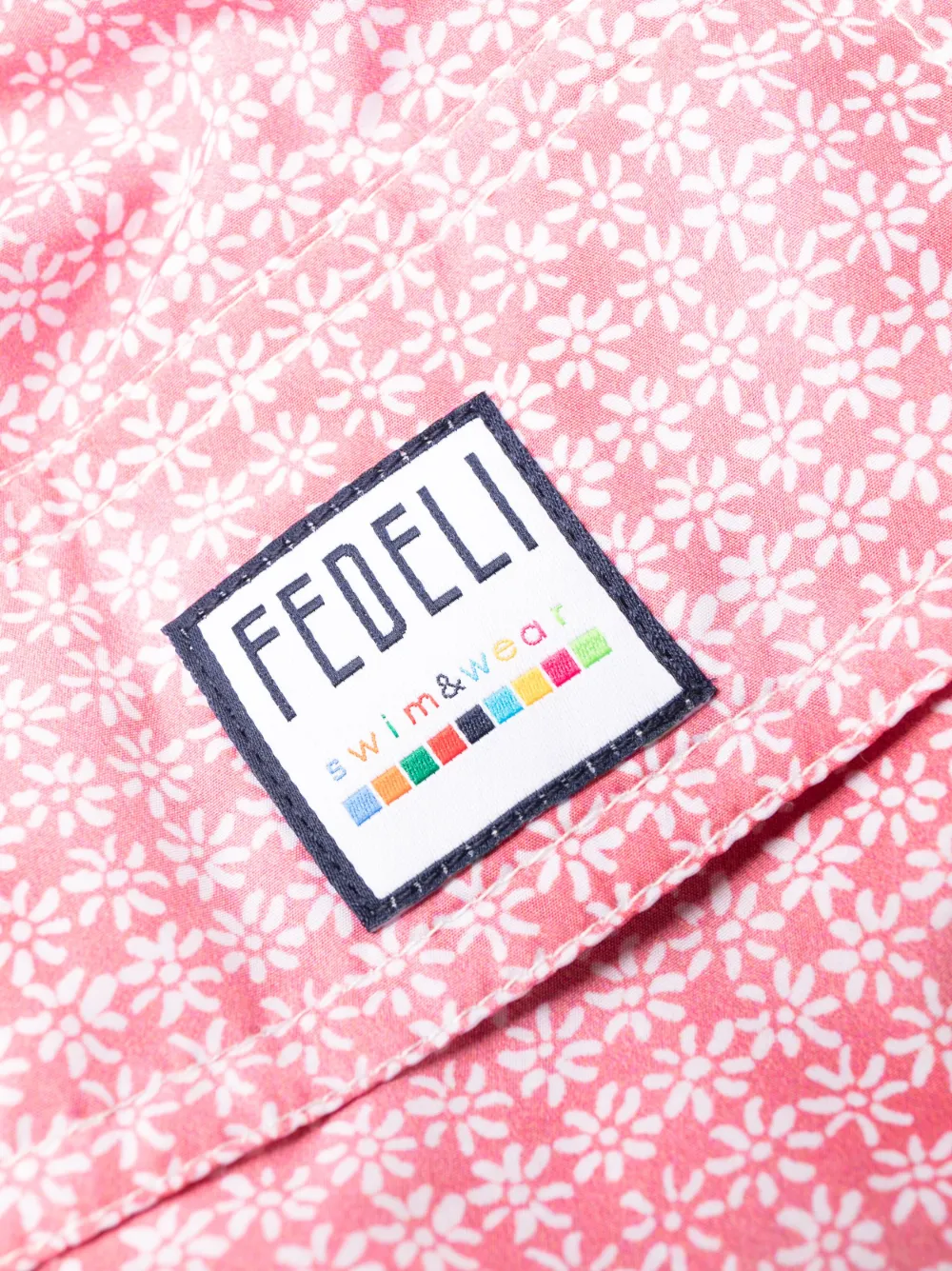  Fedeli Bañador Con Estampado Floral - Rosa 