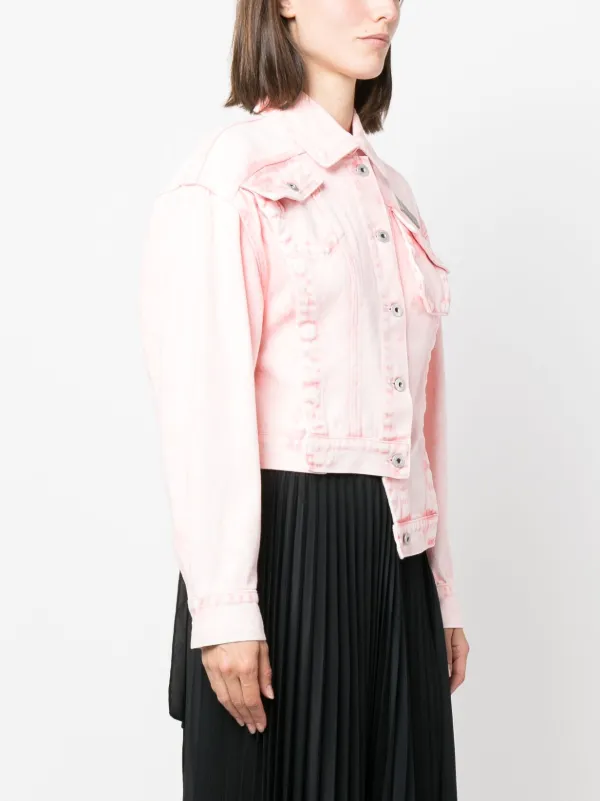 Feng Chen Wang デニムジャケット | ピンク | FARFETCH JP