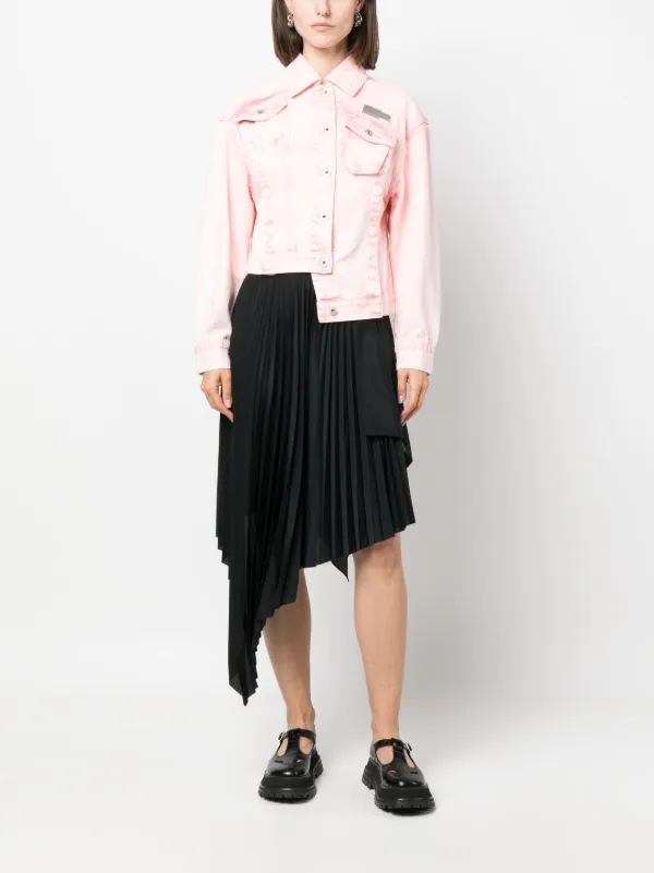 Feng Chen Wang デニムジャケット | ピンク | FARFETCH JP