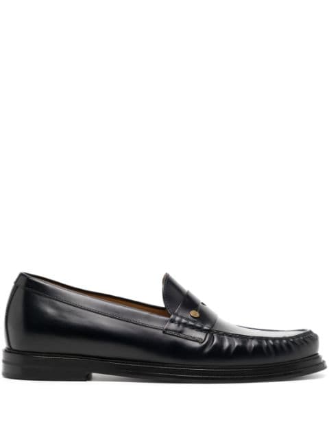 Dunhill penny-slot leather loafers 