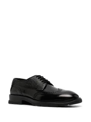 Alexander McQueen ダービーシューズ | ブラック | FARFETCH JP