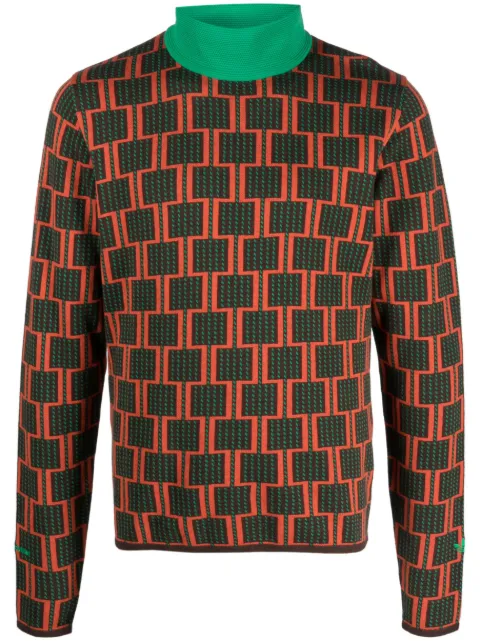 adidas abstract-print sweatshirt