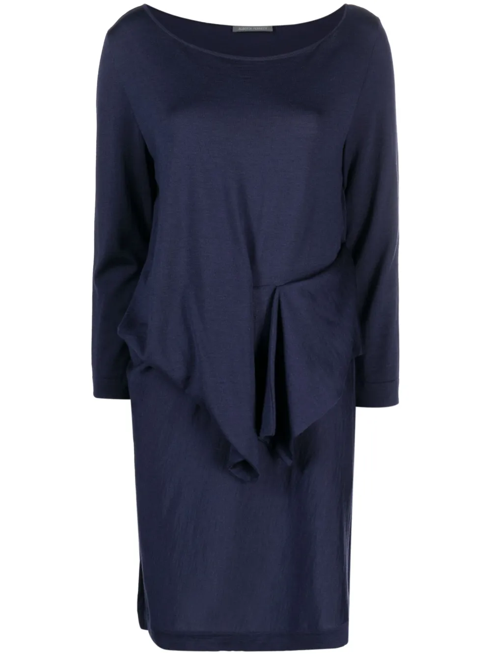 Alberta Ferretti long-sleeve shirt dress