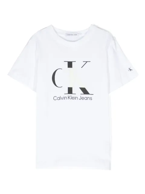 Calvin Klein Kids logo-print cotton T-shirt