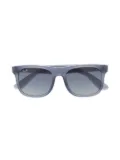 RAY-BAN JUNIOR Justin square-frame sunglasses - Blue