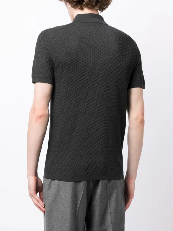Dunhill メッシュ ポロシャツ | グレー | FARFETCH JP