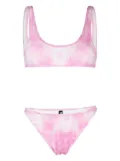 Reina Olga Ginny tie dye-print bikini - Pink