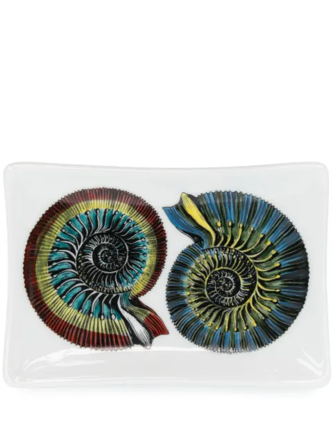 Fornasetti Giro di Conchiglie porcelain ashtray