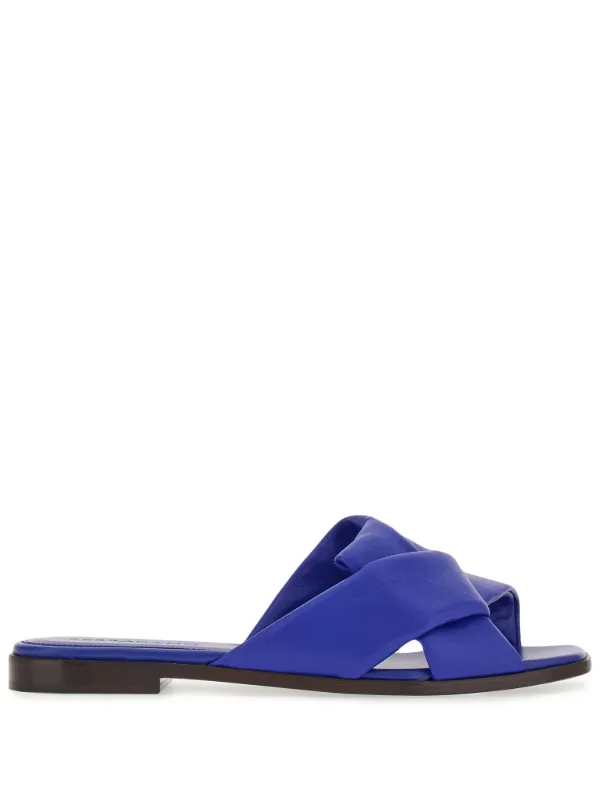 Loulou knot slide online sandal